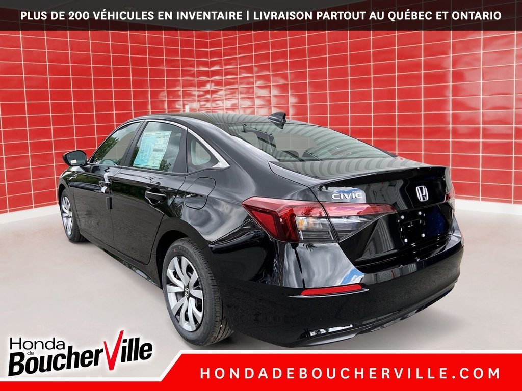 Honda Civic LX 2025 à Terrebonne, Québec - 10 - w1024h768px