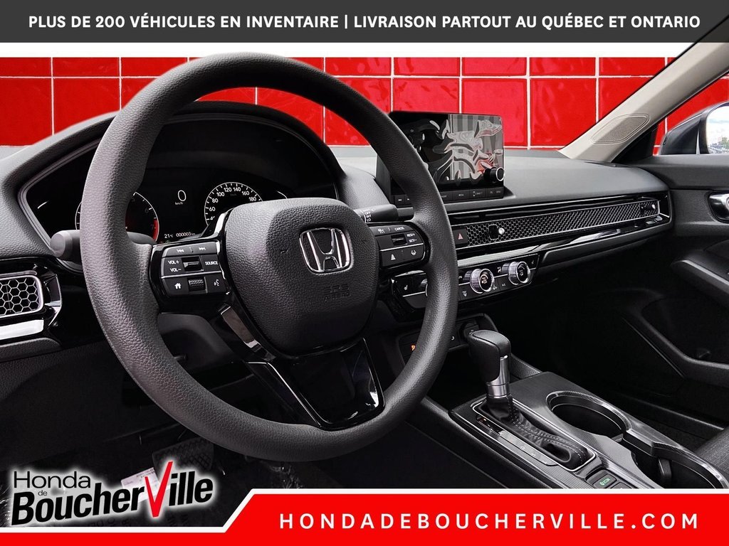 Honda Civic LX 2025 à Terrebonne, Québec - 17 - w1024h768px