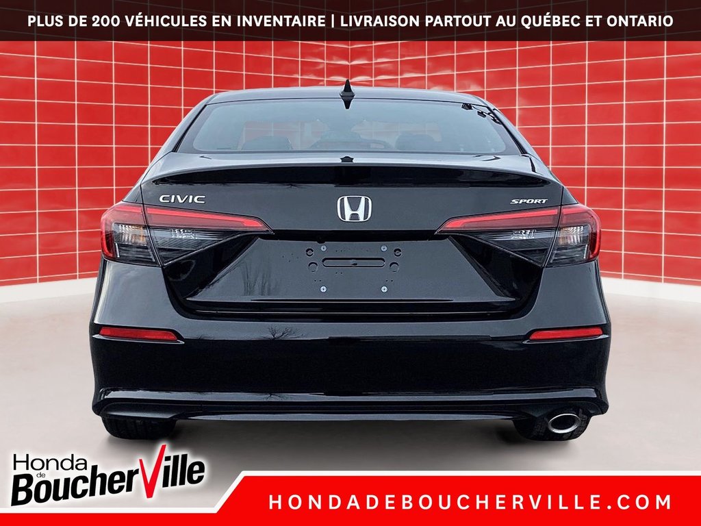 2025 Honda Civic SPORT in Terrebonne, Quebec - 8 - w1024h768px