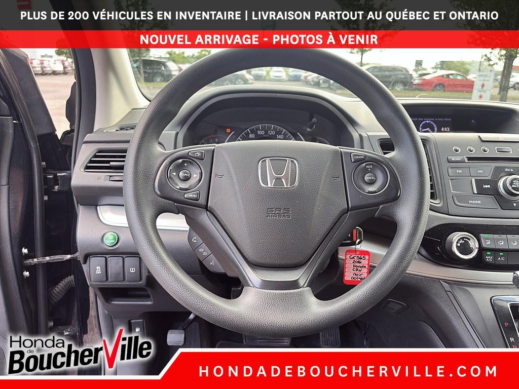 2016 Honda CR-V LX in Terrebonne, Quebec - 25 - w1024h768px