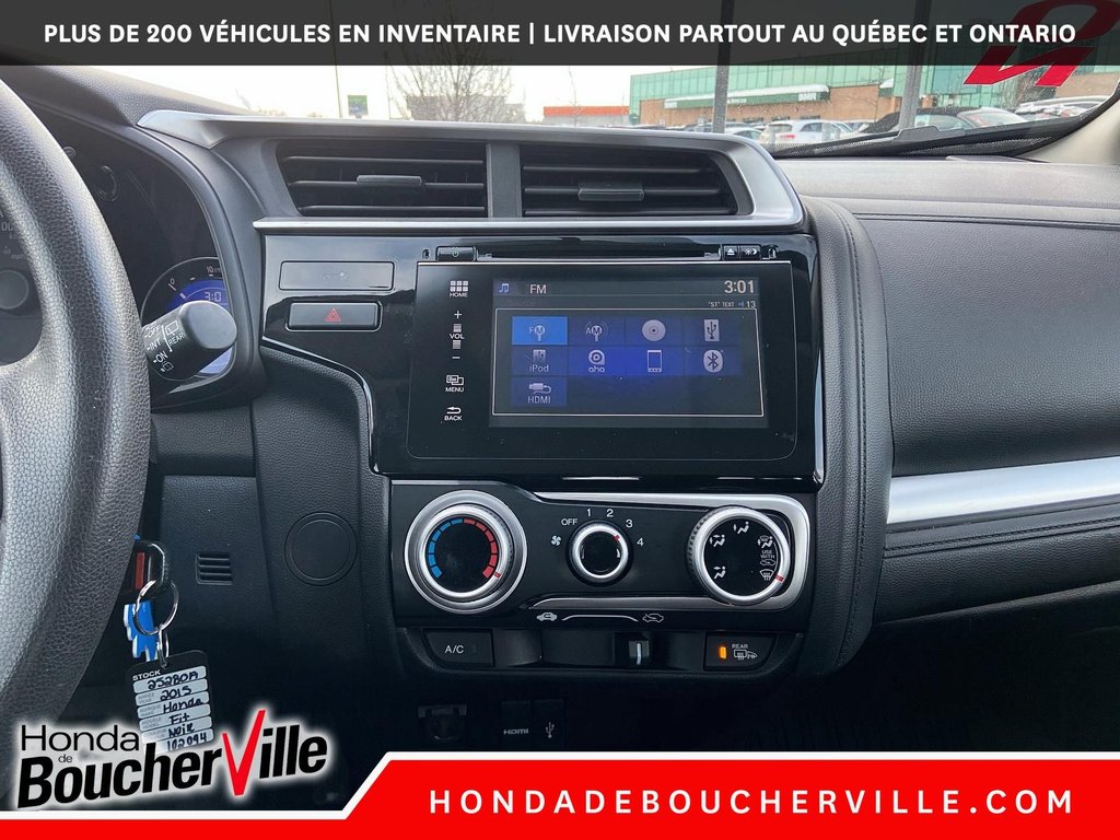 2015 Honda Fit LX in Terrebonne, Quebec - 29 - w1024h768px