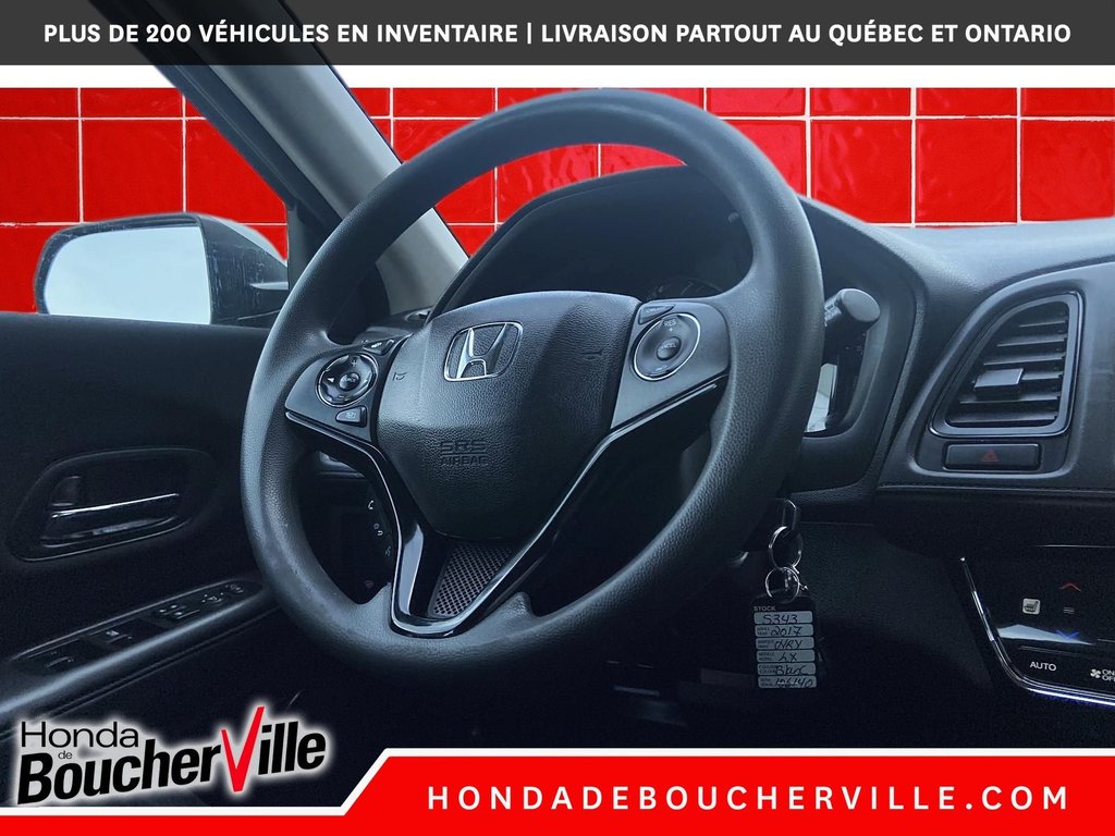 2017 Honda HR-V LX in Terrebonne, Quebec - 27 - w1024h768px