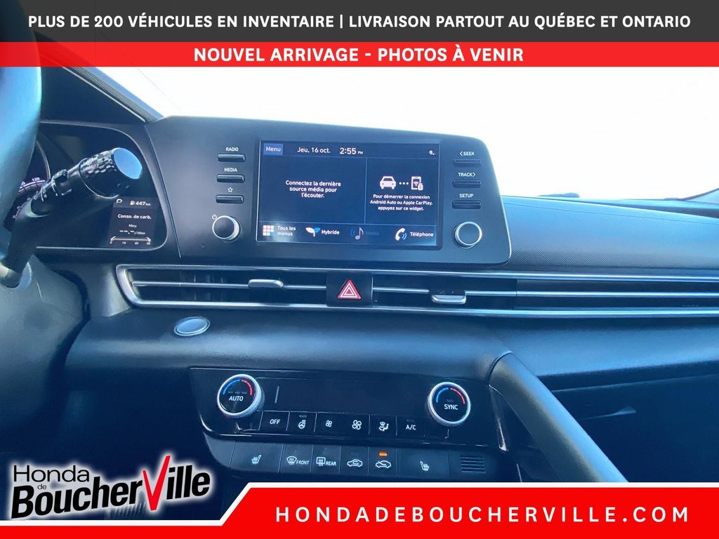 Hyundai Elantra Hybrid Preferred 2022 à Terrebonne, Québec - 21 - w1024h768px