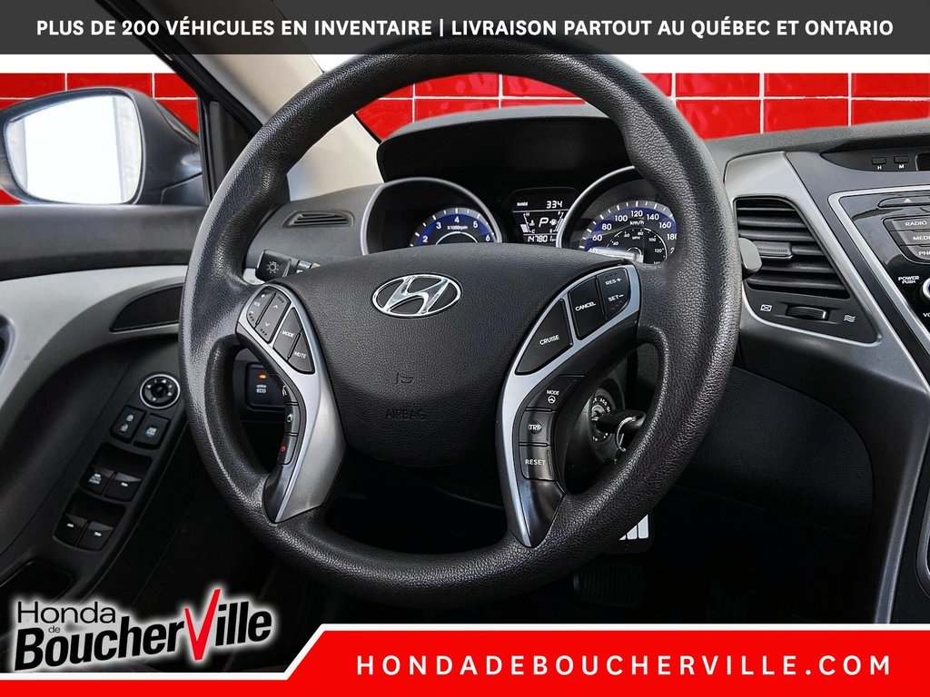 Hyundai Elantra Sport Appearance 2016 à Terrebonne, Québec - 23 - w1024h768px