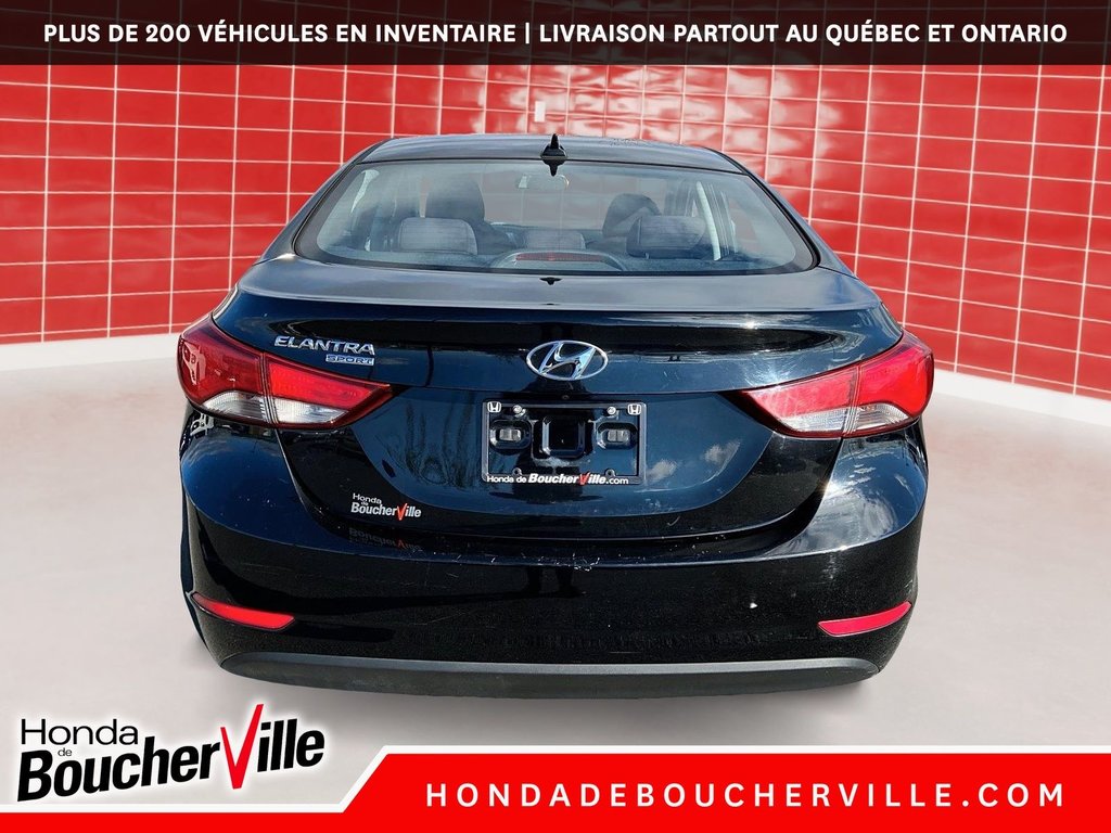 Hyundai Elantra Sport Appearance 2016 à Terrebonne, Québec - 9 - w1024h768px