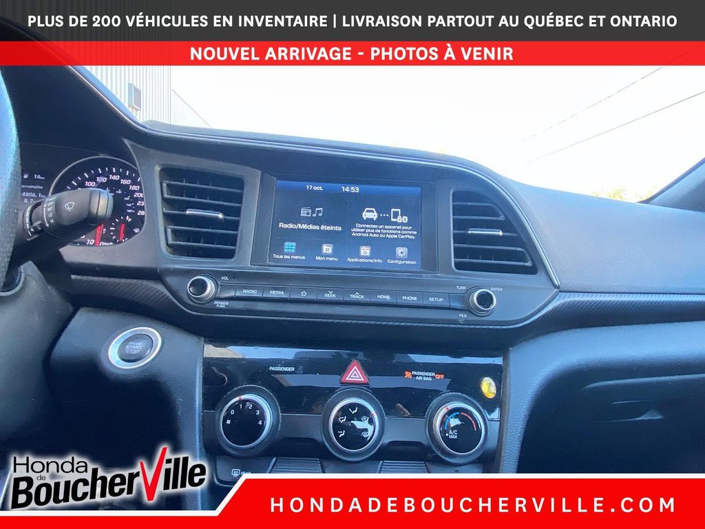Hyundai Elantra Sport 2019 à Terrebonne, Québec - 21 - w1024h768px
