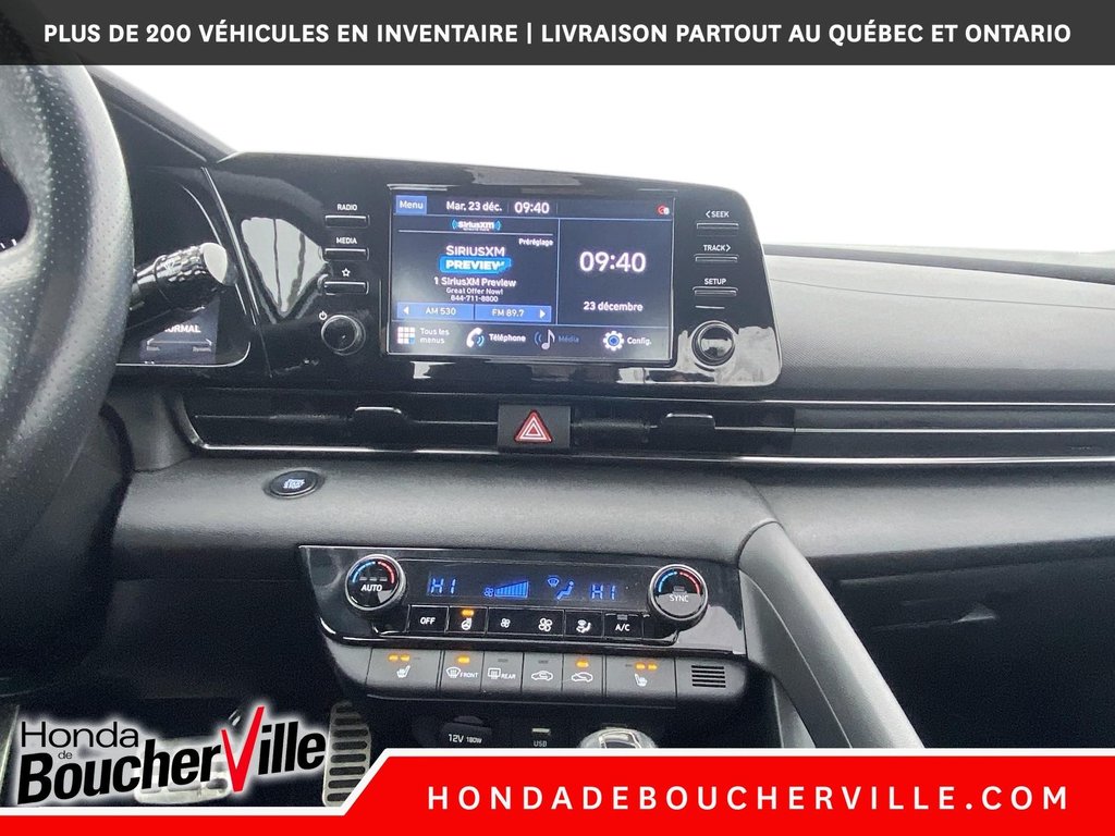 Hyundai Elantra N Line 2021 à Terrebonne, Québec - 27 - w1024h768px