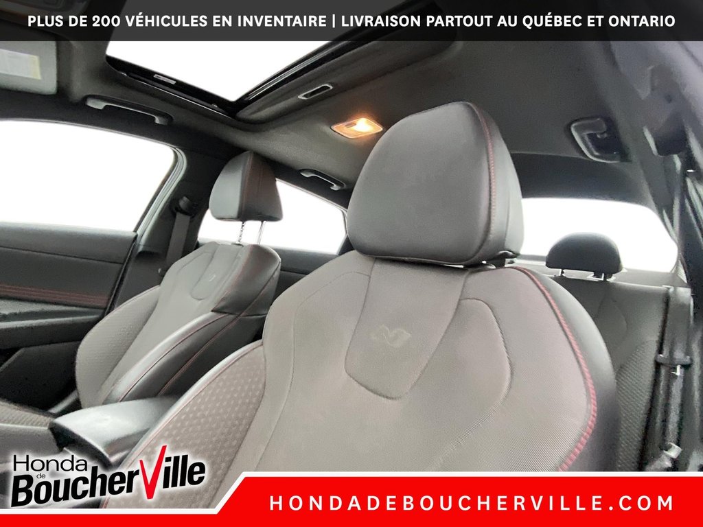 Hyundai Elantra N Line 2021 à Terrebonne, Québec - 19 - w1024h768px