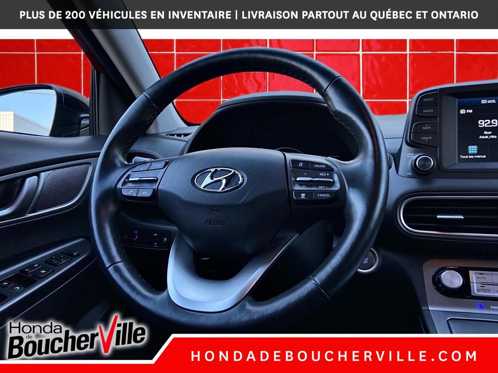 Hyundai KONA ELECTRIC Preferred w/Two-Tone Roof 2020 à Terrebonne, Québec - 23 - w1024h768px