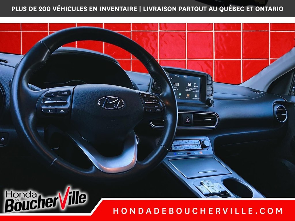 Hyundai KONA ELECTRIC Preferred w/Two-Tone Roof 2020 à Terrebonne, Québec - 19 - w1024h768px