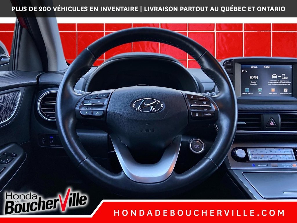 Hyundai KONA ELECTRIC Preferred w/Two-Tone Roof 2020 à Terrebonne, Québec - 27 - w1024h768px