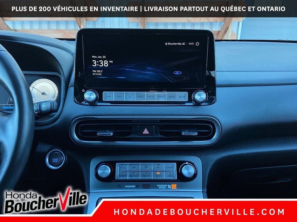 2023 Hyundai KONA ELECTRIC Preferred in Terrebonne, Quebec - 27 - w1024h768px