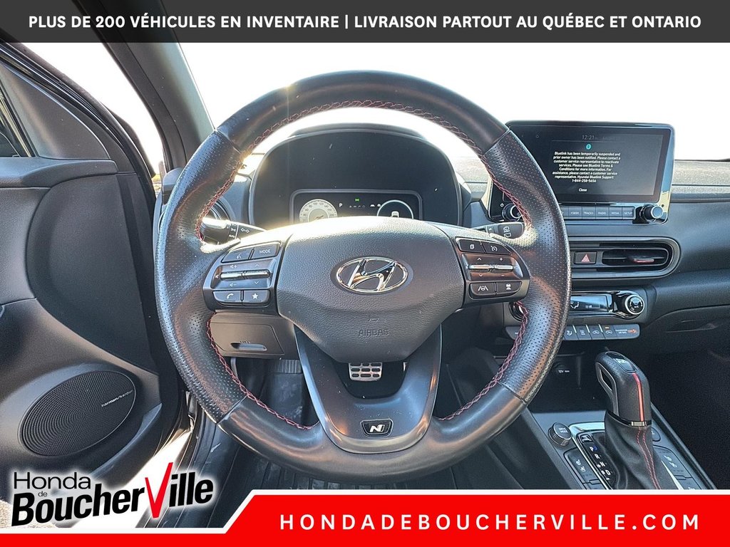 Hyundai Kona N Line 2023 à Terrebonne, Québec - 27 - w1024h768px