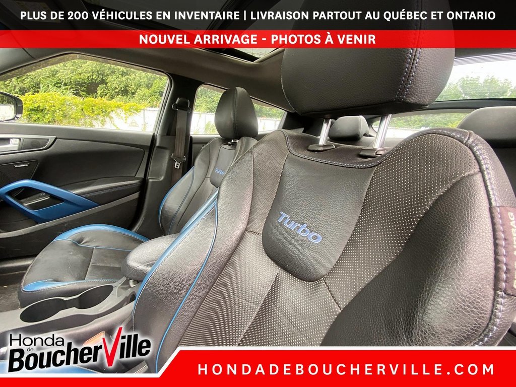 Hyundai Veloster Turbo w/Matte Grey 2014 à Terrebonne, Québec - 19 - w1024h768px