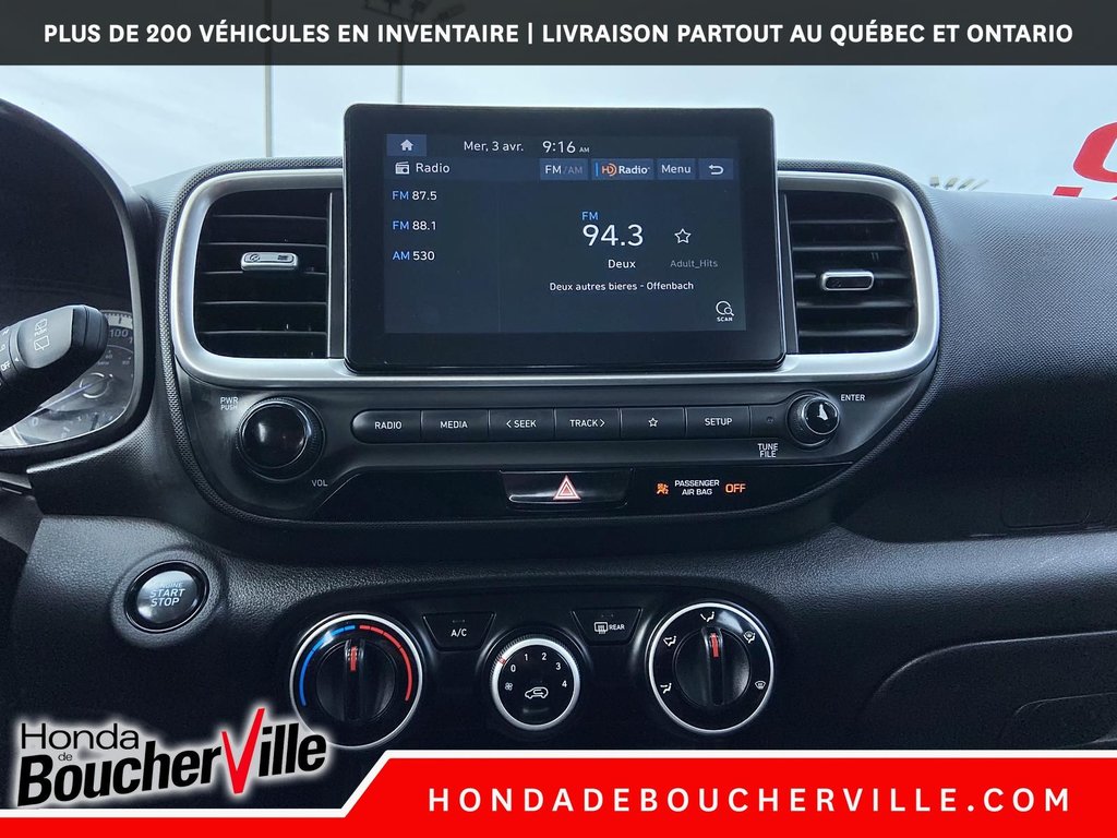 2021 Hyundai Venue Preferred in Terrebonne, Quebec - 22 - w1024h768px