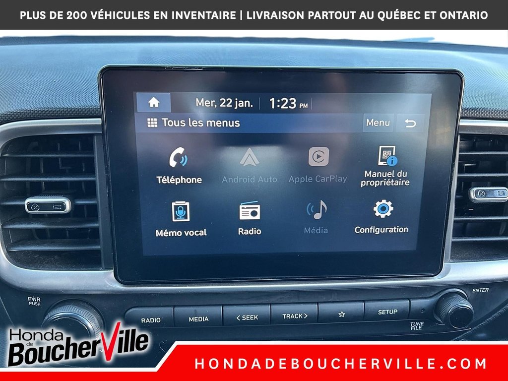 2021 Hyundai Venue Essential in Terrebonne, Quebec - 29 - w1024h768px