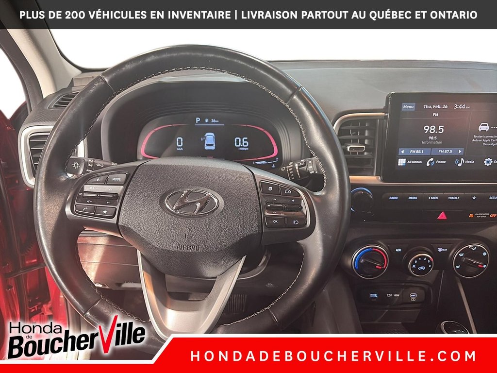 Hyundai Venue Preferred 2024 à Terrebonne, Québec - 33 - w1024h768px