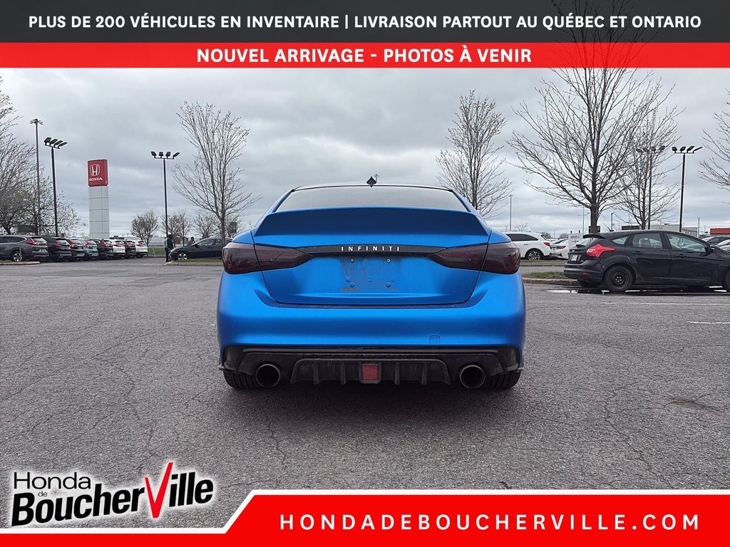 2020 Infiniti Q50 LUXE in Terrebonne, Quebec - 7 - w1024h768px