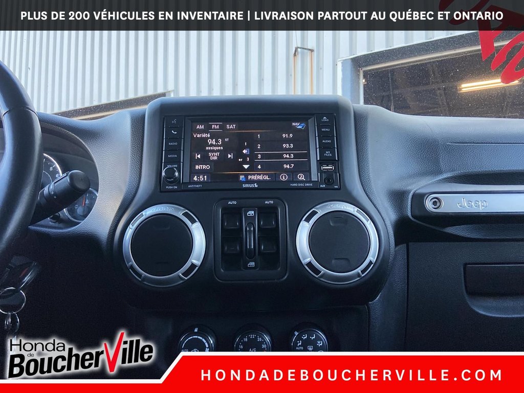 Jeep Wrangler Unlimited Sahara 2014 à Terrebonne, Québec - 22 - w1024h768px