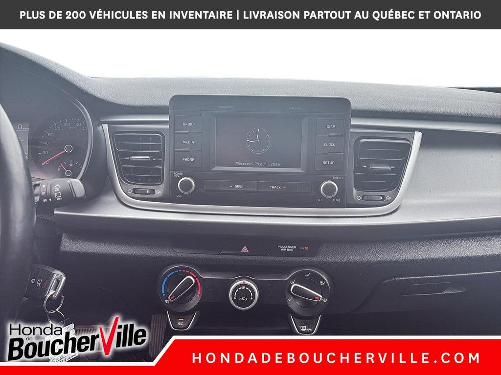 Kia Rio 5-door LX 2020 à Terrebonne, Québec - 29 - w1024h768px