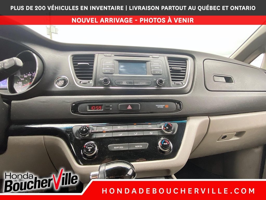 Kia Sedona LX 2016 à Terrebonne, Québec - 31 - w1024h768px