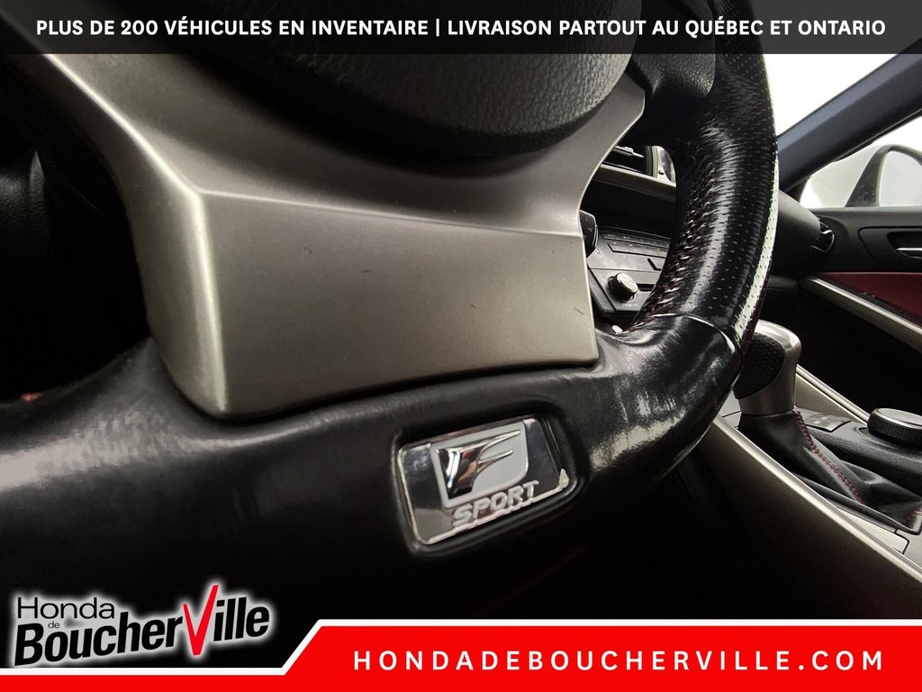 Lexus IS 300 F SPORT 2016 à Terrebonne, Québec - 37 - w1024h768px