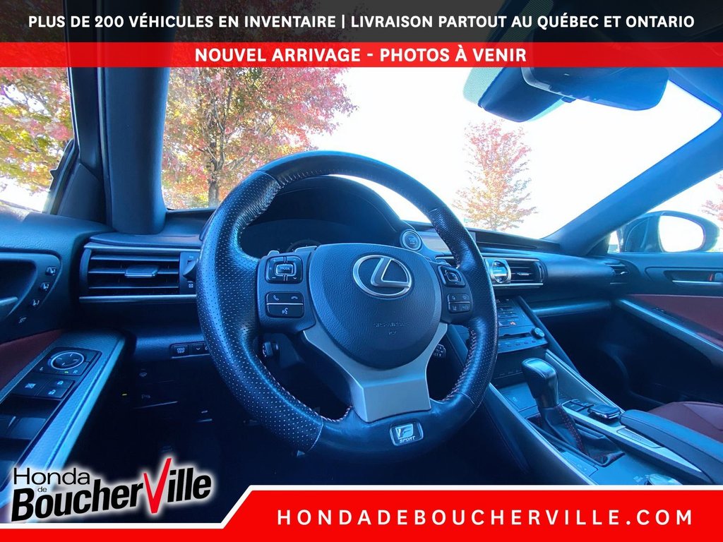 Lexus IS 300 F-Sport 2018 à Terrebonne, Québec - 29 - w1024h768px
