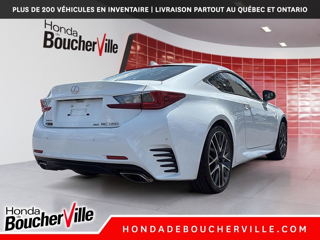 2017 Lexus RC 350 F-SPORT in Terrebonne, Quebec - 9 - w1024h768px