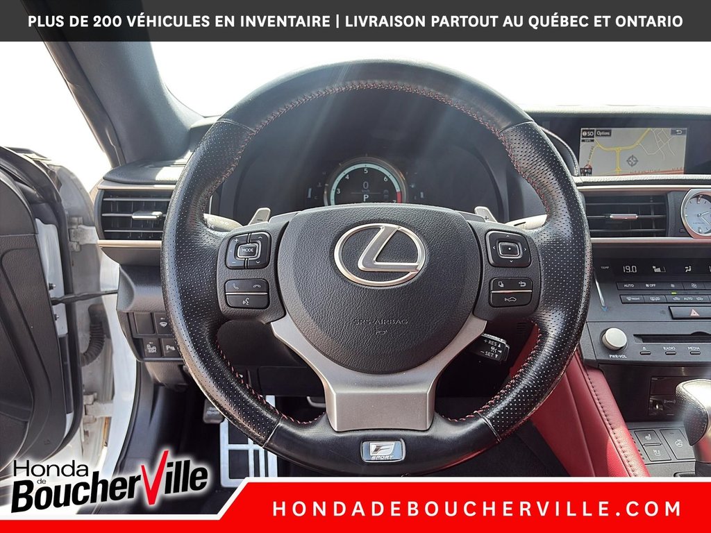 2017 Lexus RC 350 F-SPORT in Terrebonne, Quebec - 27 - w1024h768px