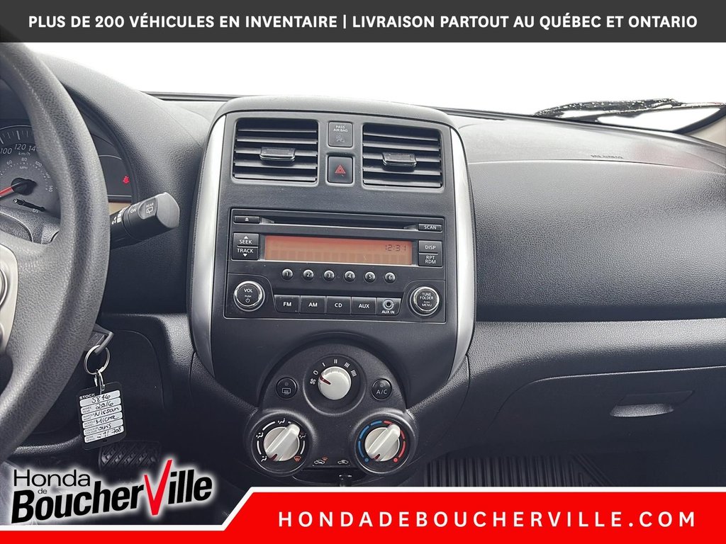 2016 Nissan Micra SV in Terrebonne, Quebec - 24 - w1024h768px