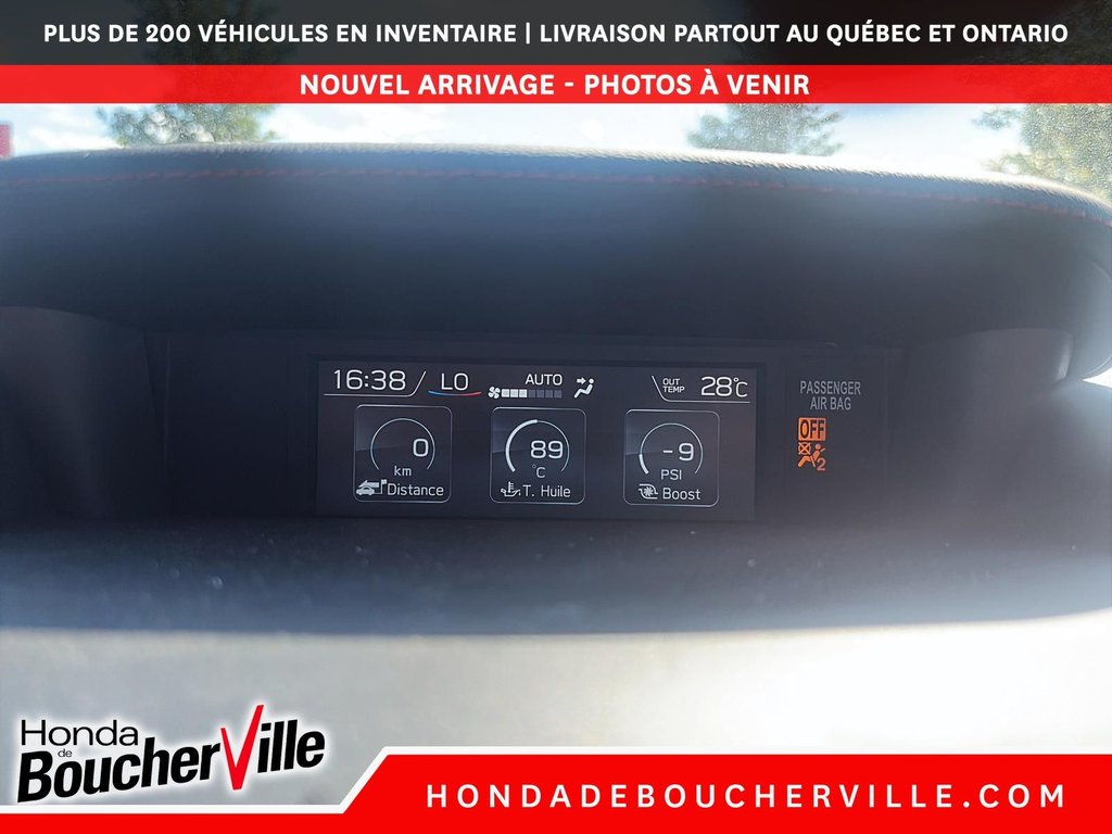 Subaru WRX Sport 2018 à Terrebonne, Québec - 31 - w1024h768px