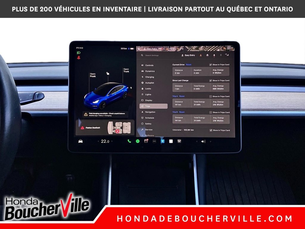 2018 Tesla MODEL 3 LONG RANGE in Terrebonne, Quebec - 21 - w1024h768px