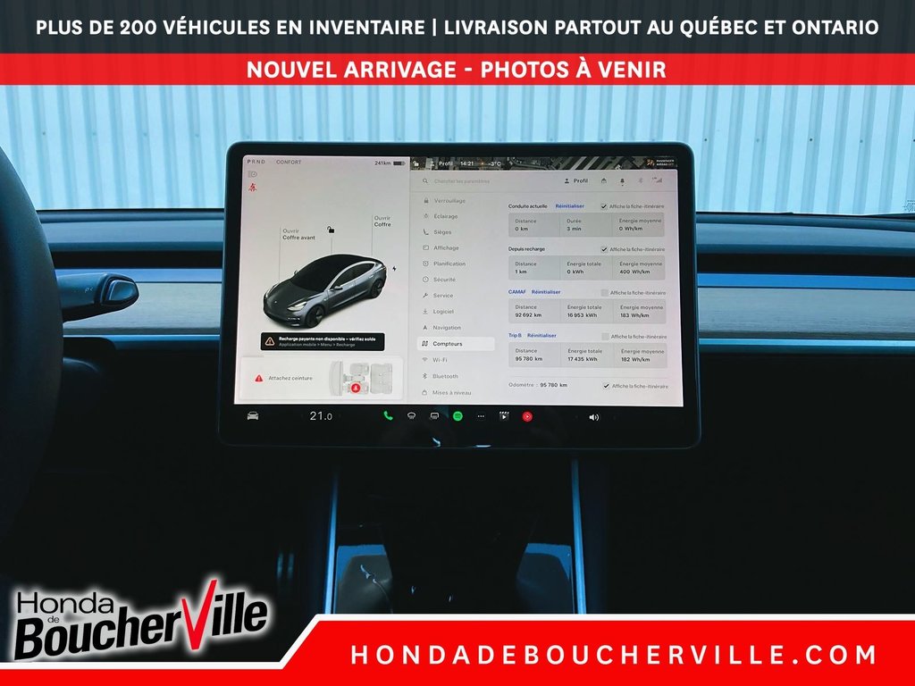 Tesla MODEL 3 Standard Range Plus 2019 à Terrebonne, Québec - 15 - w1024h768px