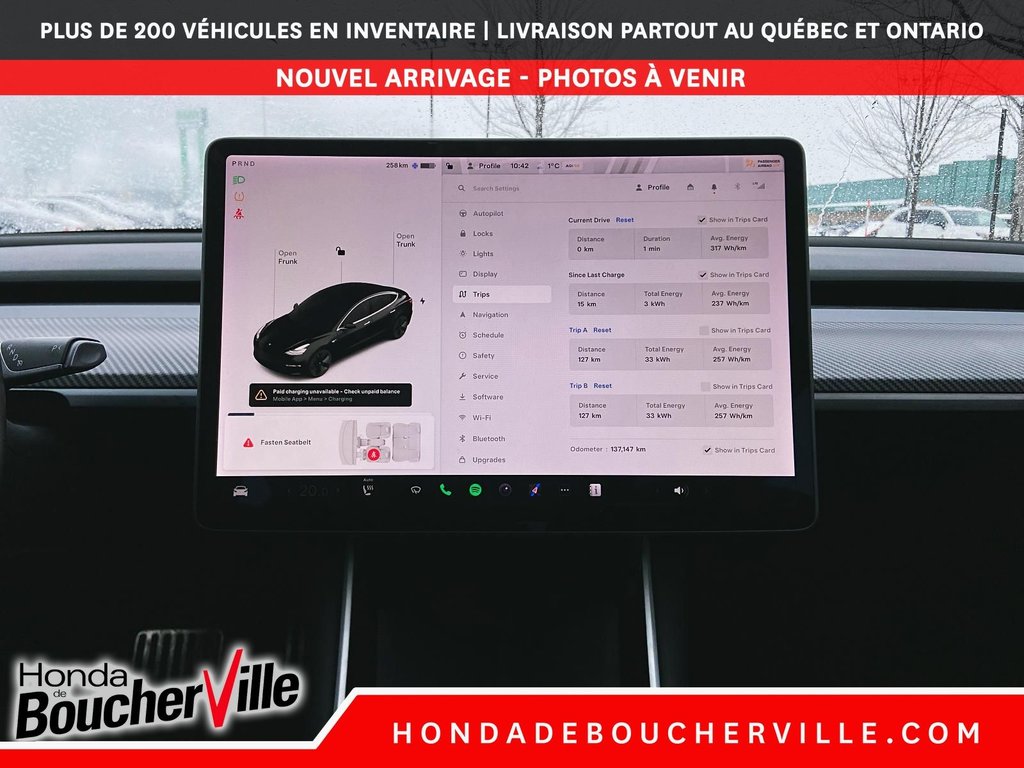 2019 Tesla MODEL 3 LONG RANGE in Terrebonne, Quebec - 17 - w1024h768px