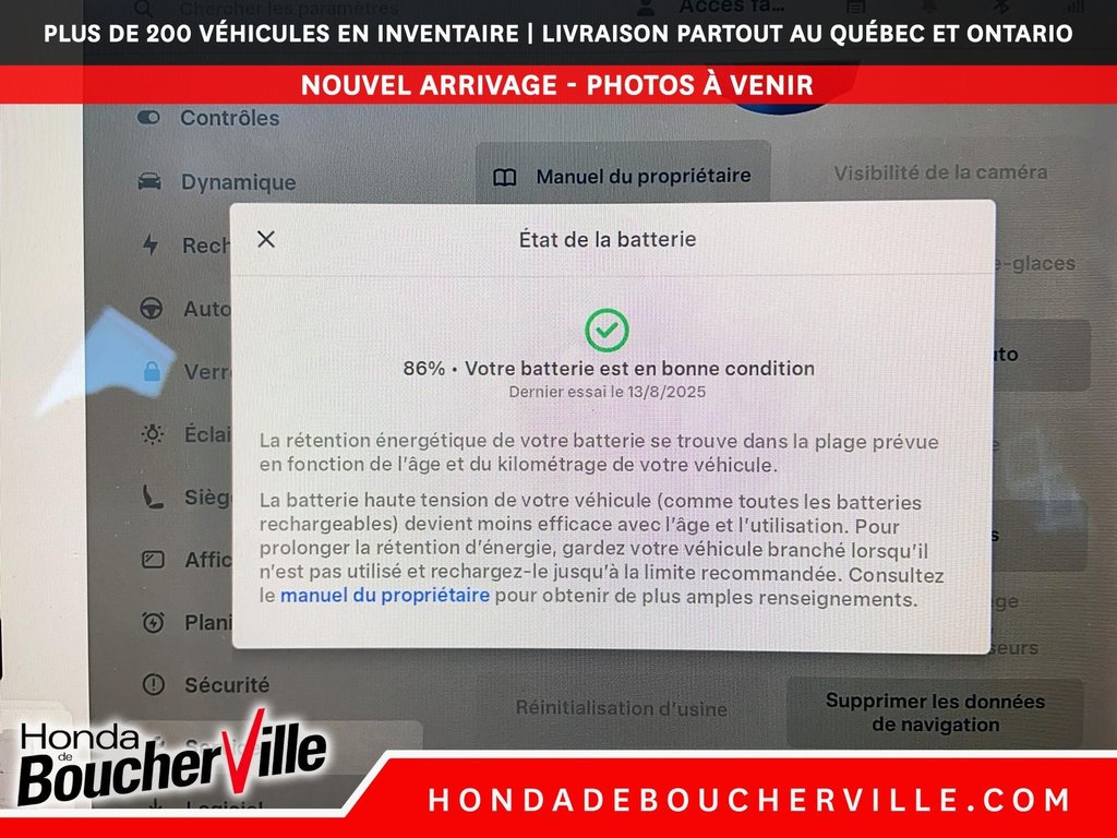 2019 Tesla MODEL 3 LONG RANGE in Terrebonne, Quebec - 17 - w1024h768px