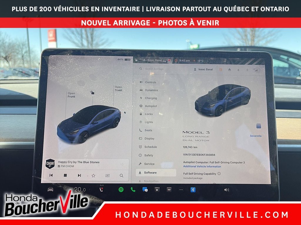 2019 Tesla Model 3 Long Range in Terrebonne, Quebec - 29 - w1024h768px