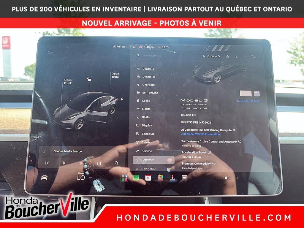2019 Tesla Model 3 LONG RANGE in Terrebonne, Quebec - 31 - w1024h768px
