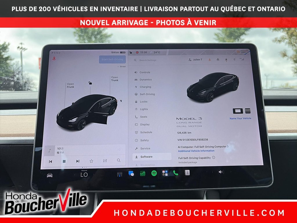 2020 Tesla Model 3 Long Range in Terrebonne, Quebec - 27 - w1024h768px