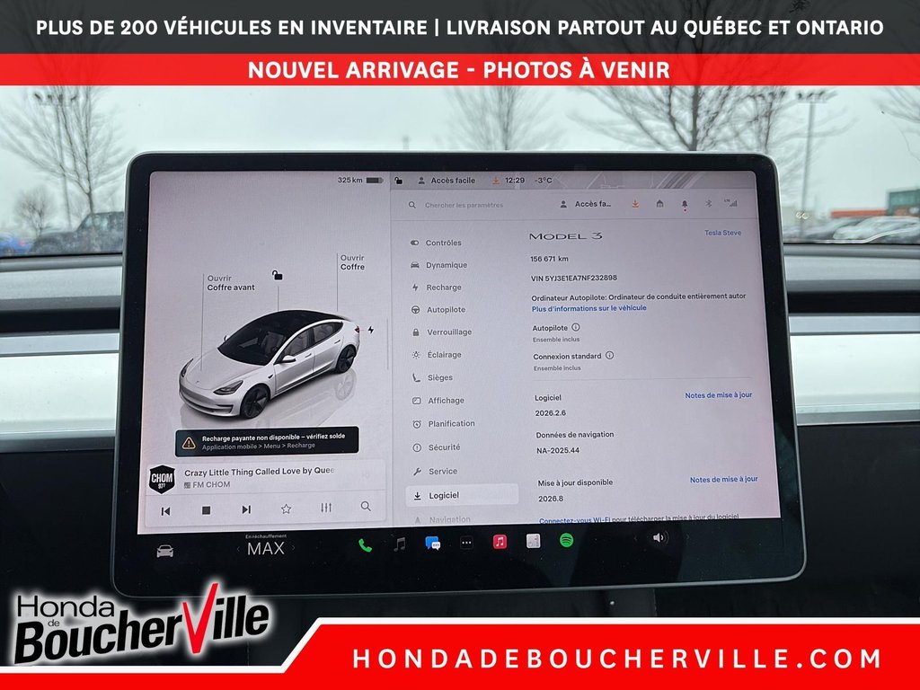 2022 Tesla Model 3 STANDARD RANGE PLUS in Terrebonne, Quebec - 29 - w1024h768px