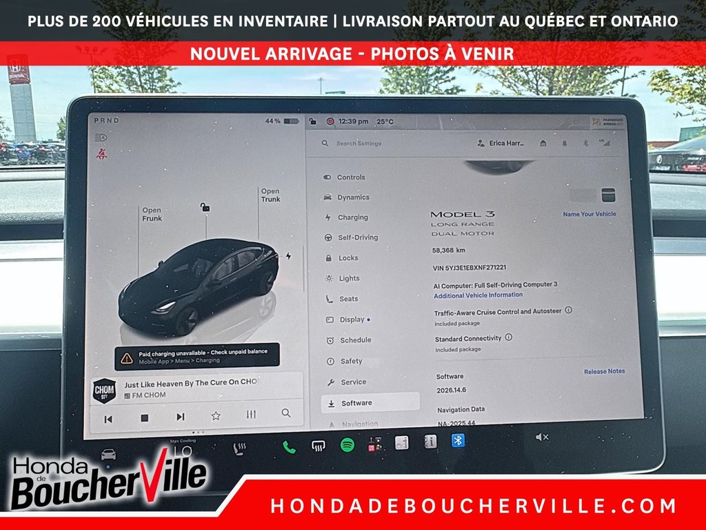 Tesla Model 3 Long Range 2022 à Terrebonne, Québec - 33 - w1024h768px