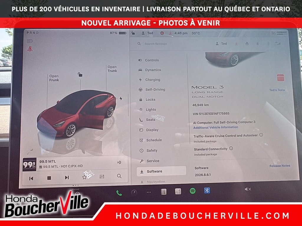 Tesla Model 3 Long Range 2022 à Terrebonne, Québec - 27 - w1024h768px