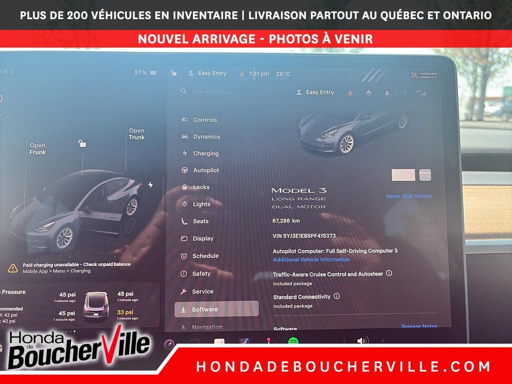 Tesla Model 3 Long Range 2023 à Terrebonne, Québec - 33 - w1024h768px