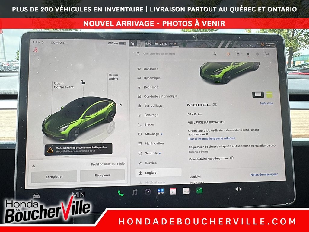 2023 Tesla Model 3 STANDARD RANGE PLUS in Terrebonne, Quebec - 33 - w1024h768px