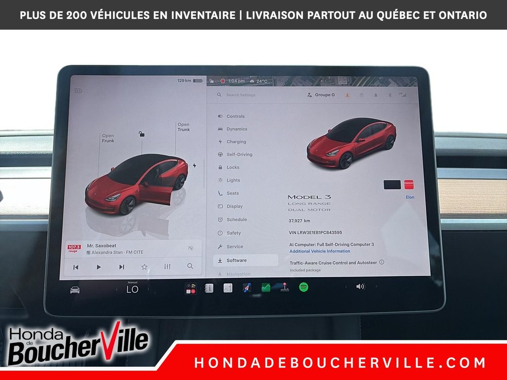 2023 Tesla Model 3 Long Range in Terrebonne, Quebec - 29 - w1024h768px