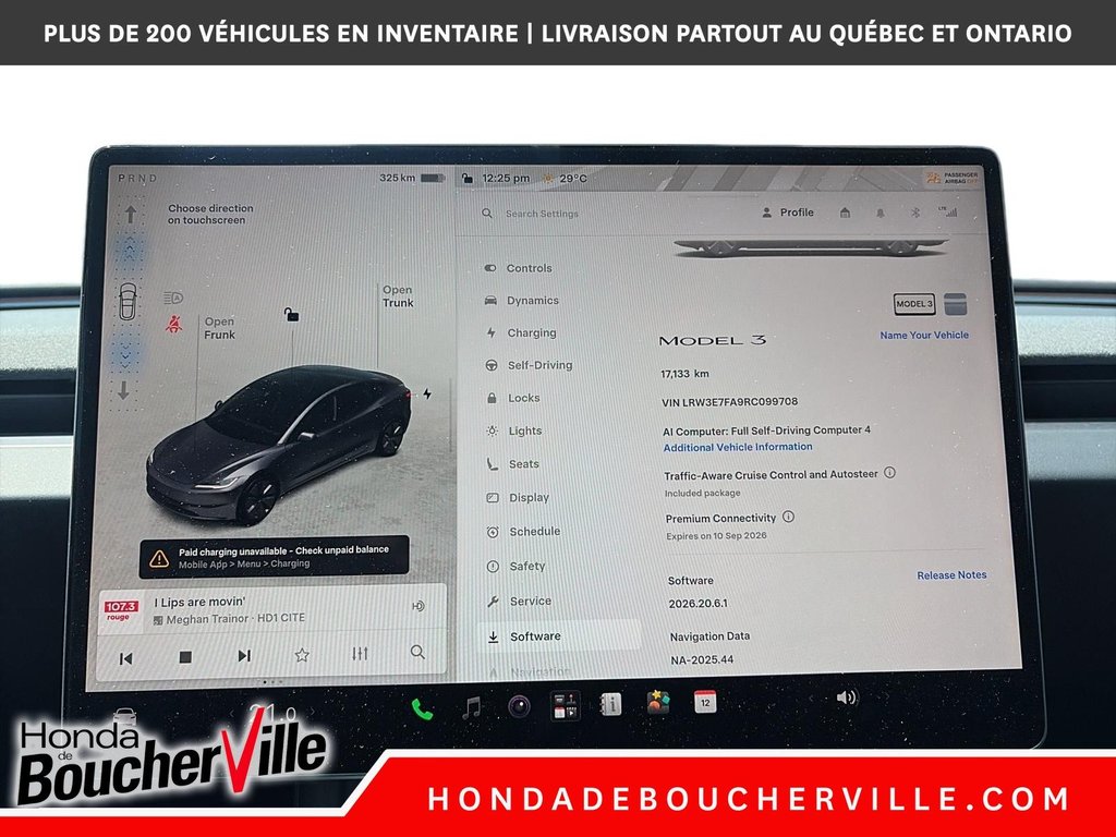 2024 Tesla Model 3 STANDARD RANGE in Terrebonne, Quebec - 33 - w1024h768px