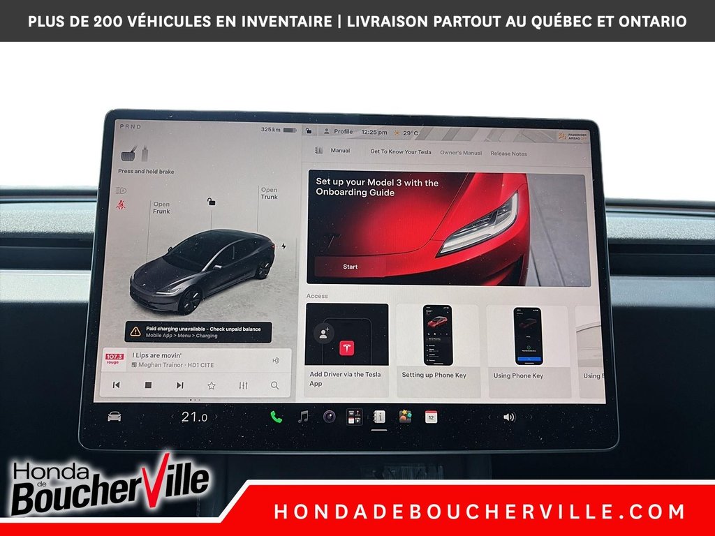 2024 Tesla Model 3 STANDARD RANGE in Terrebonne, Quebec - 31 - w1024h768px