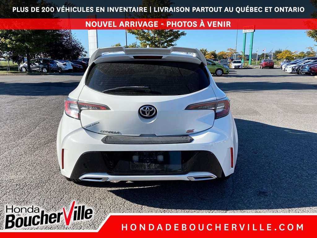 Toyota Corolla Hatchback SE 2019 à Terrebonne, Québec - 11 - w1024h768px