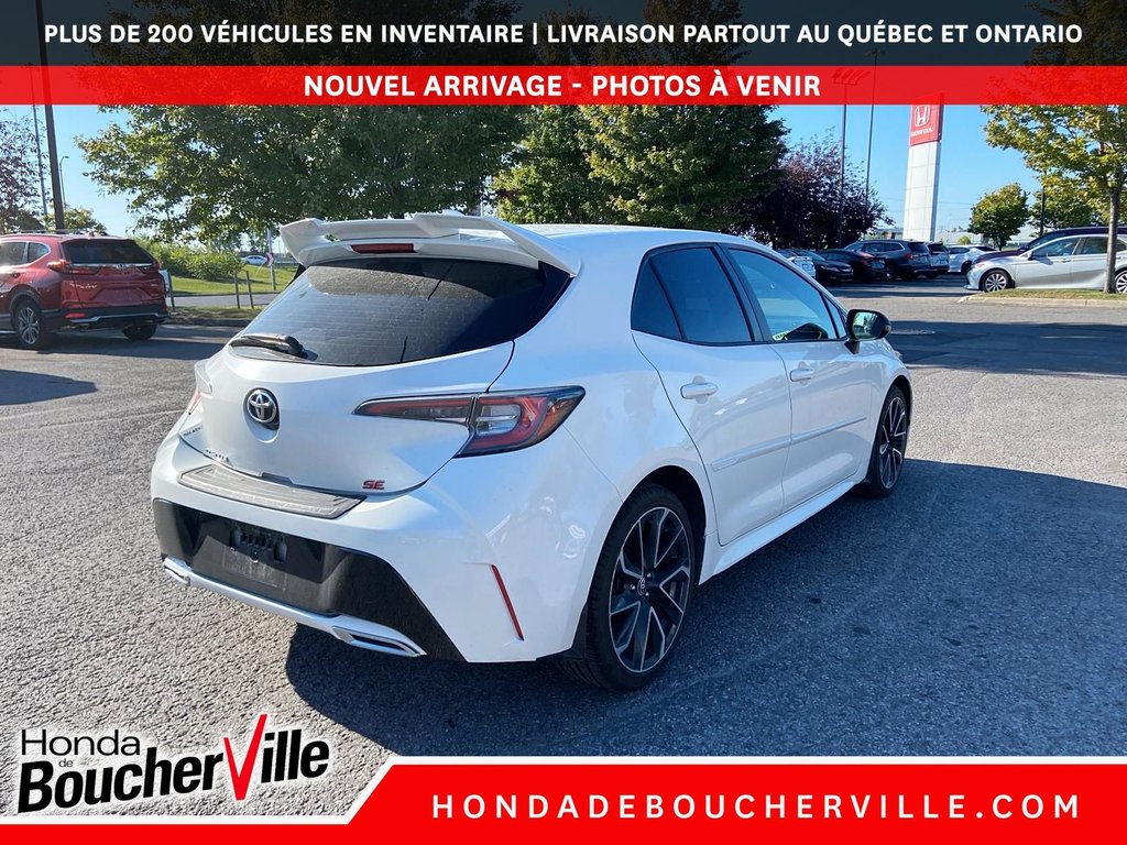 Toyota Corolla Hatchback SE 2019 à Terrebonne, Québec - 9 - w1024h768px