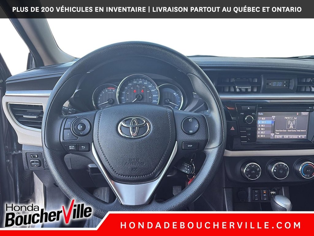 2015 Toyota Corolla LE in Terrebonne, Quebec - 22 - w1024h768px