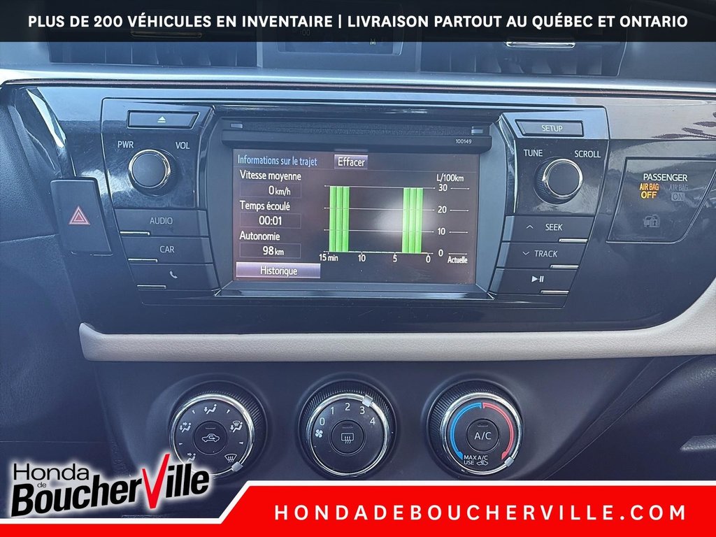 2015 Toyota Corolla LE in Terrebonne, Quebec - 27 - w1024h768px